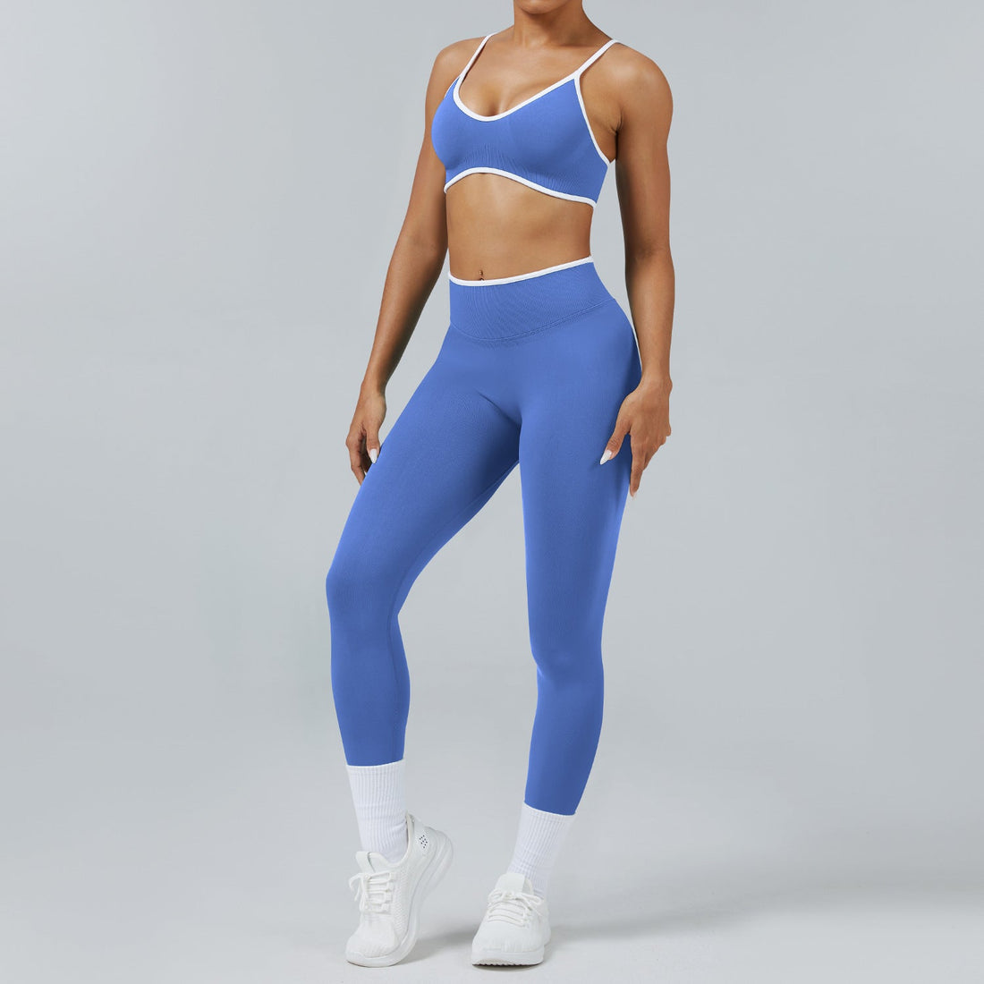Seamless Back Support Running Quick Drying Yoga Fitness Set