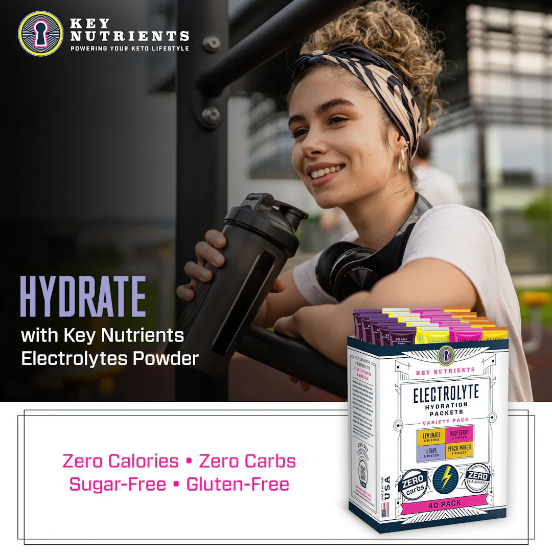 Electrolyte Recovery Plus Powder Travel Packets Zero Carb Calorie Free
