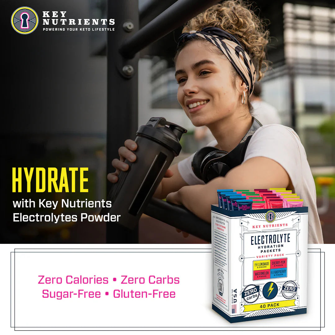 Electrolyte Recovery Plus Powder Travel Packets Zero Carb Calorie Free