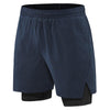 Men's 2 In 1 Sport Shorts Quick Dry Breathable Running