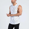 Mens Moisture Wicking Sleeveless Gym Shirt Fitness Vest