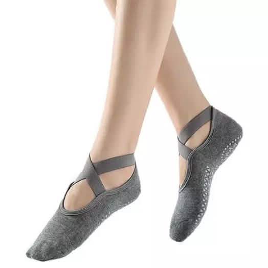 Non Slip Socks With Grips For Women Yoga Ballet Pilates