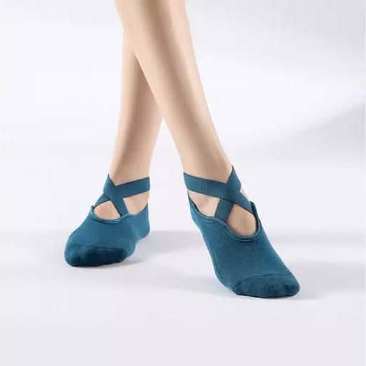 Non Slip Socks With Grips For Women Yoga Ballet Pilates