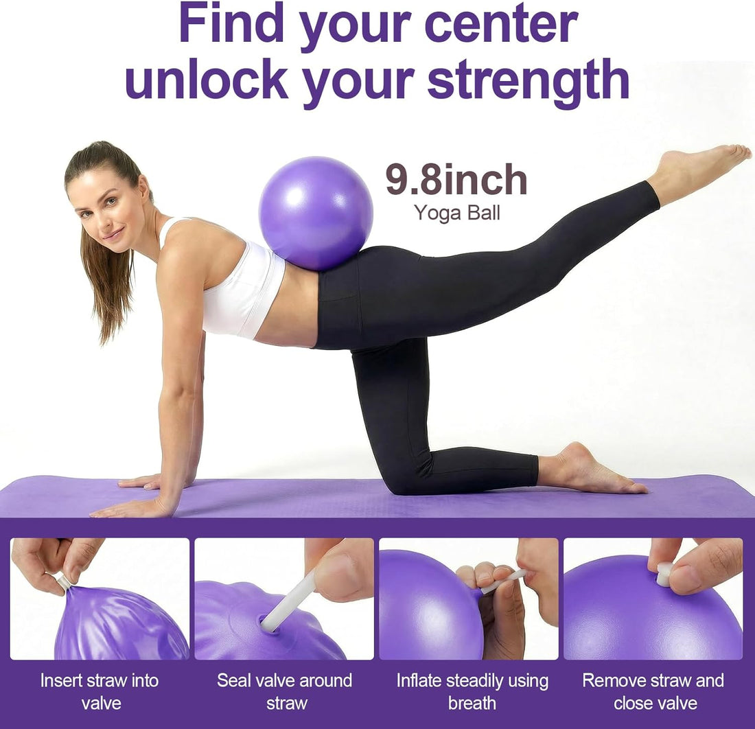 Yoga and Pilates Kit with Ring Ball and Resistance Bands